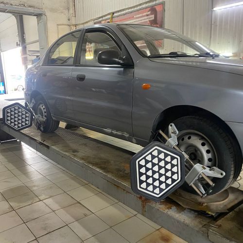 Сход-развал Chevrolet Lanos в Коломне